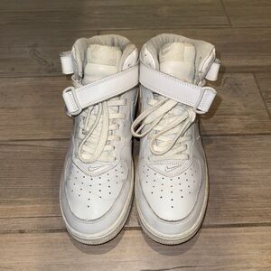 2003 Nike Air Force 1 Mid White size 10 - 306352 113 - good condition
